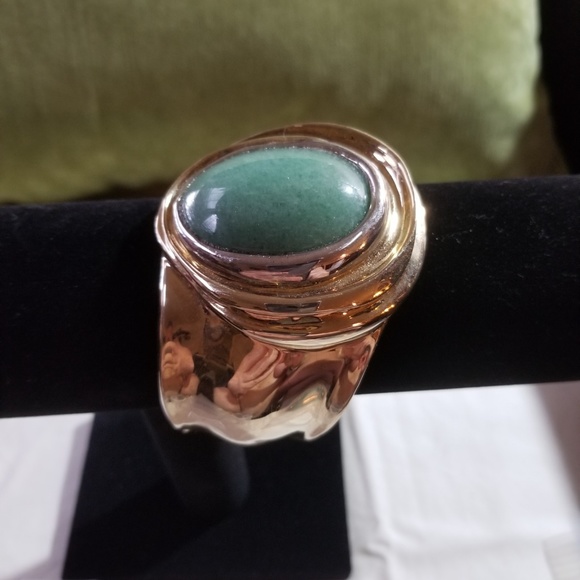 Robert Lee Morris Brass Cuff - Picture 2 of 3